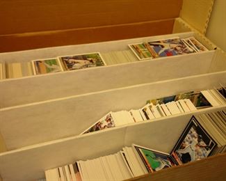 Huge box of baseball cards