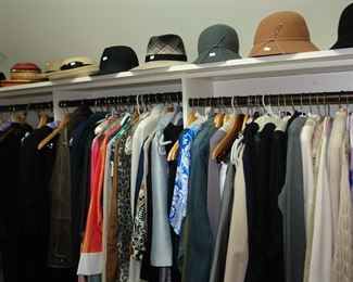Designer clothes and hats