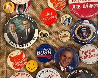 Assorted Political Buttons