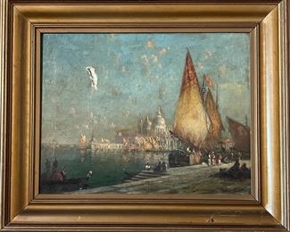 Walter Lansil Painting