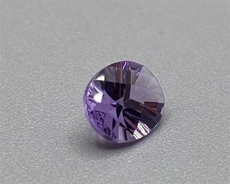 Amethyst 1.1 Carat Quantum Cut Gemstone 9mm x 7mm