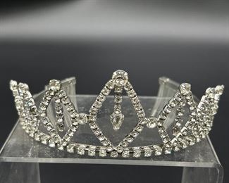 Rhinestone Princess Crown Tiara