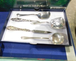 Silver flatware
