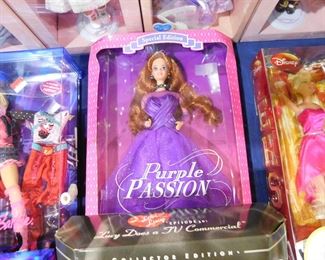 Purple Passion Barbie dolls