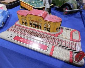 Marx tin Train Union Station