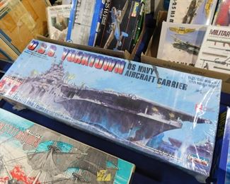 US Navy Aircraft carrier model
