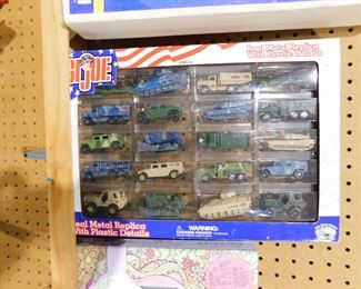 GI Joe Diecast truck set