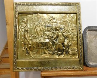 Brass Fireplace screen