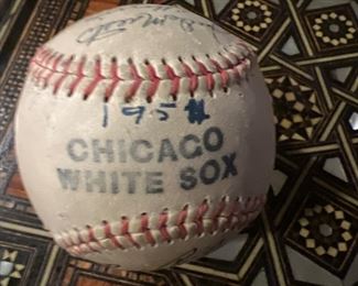 Ball #2 1950"s Team Signed White Sox Baseball