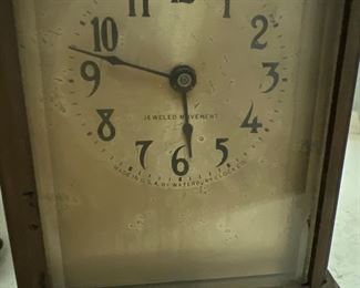Antique Carriage Clock Waterbury Clocks