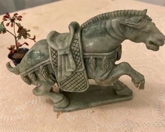 Carved Jade Horse