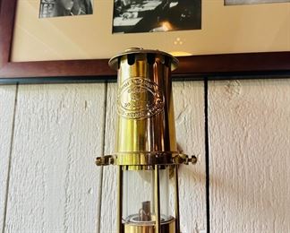 E Thomas & Williams Cambrian brass lantern 