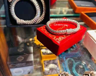 John hardy and diamond bracelet 