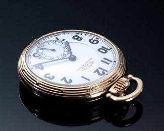 Hamilton 950 Railway Special 23 Jewels Pocket Watch 16s 10k Gold Fill Case	118014	56x51x14mm,
