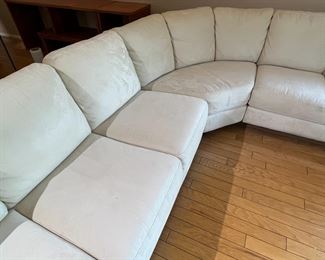 Contemporary Microfiber Sectional Sofa 	418067