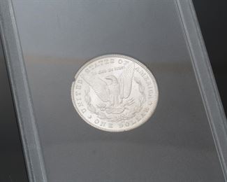 1884 Carson City Morgan Silver Dollar CC Uncirculated  GSA Case	331301