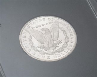 1884 Carson City Morgan Silver Dollar CC Uncirculated  GSA Case	331302