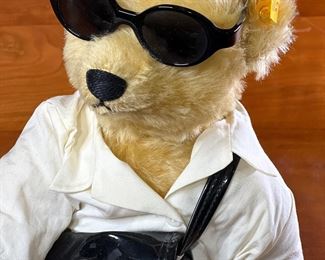 Vintage 1996 Polo Ralph Lauren Steiff Bear “The Racy Bear”	244008	14x9x5in