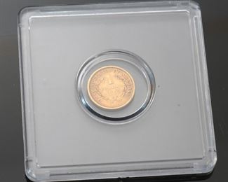 1853 One Dollar Liberty Head Gold Coin $1 Type 1	331308