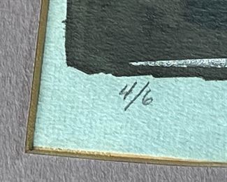 1967 Signed Litho Bob Click Computer I 4/6 Lithographic Print Framed	777746	Frame: 16.75x20.5in<BR>Image: 12.25x16.5in