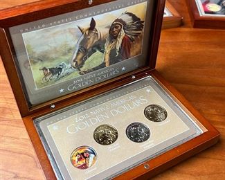 Lot of 5 2011-2013 Native American Dollar Set Commemorative Coins 	331333