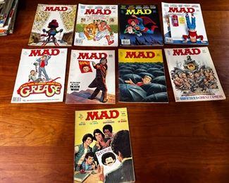 Lot of 55 Mad Magazine from the 1970’s	222240	8x11x8 Size of all magazines stacked