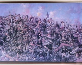 Edgar S. Paxson Custer's Last Stand Framed Print	777724	Frame: 27.5x36in Image: 15x23.5in