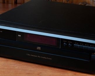 Denon DCM-280 5-Disc CD Changer Player with Original Remote 	1186010	4.5x17x16in