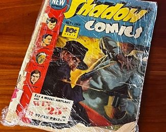 Shadow Comics Volume 1 # 5 July 1940 Golden Age Comic Book	333379	10.5x7.5in