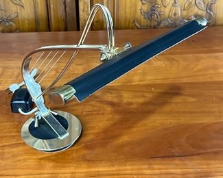 Vintage 1960s Harp Lamp for desk piano light Cannon Products mid century modern	333408	15x12.5x14in