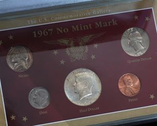 Lot of 3 1965 1966 1967 Assembled US Coin Set No Mint Mark 	331320