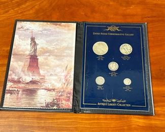Antique US Liberty Coin Collection Commemorative Gallery Silver Coins Liberty Peace Walking Liberty Barber Liberty Liberty V Winged Liberty 	331332