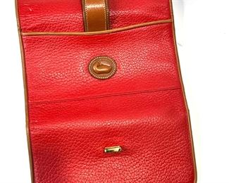 Dooney & Bourke Red Wallet	418040	4.5x7.5x1