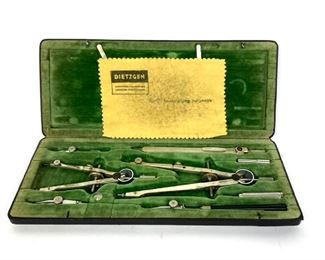 Dietzgen Master Pro 1213P Drawing Instrument Set with Case and Box AS-IS	222250	1.5x11x5