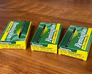 Lot of 3 Remington 20 Centerfire Rifle Cartridges 30-06 Springfield 60 Rounds total Ammo	333390	4x6x3.5