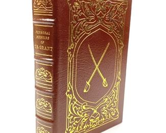 Lot of 2 The Library of the Presidents Easton Press Leather Bound Books	222308	3x7x10