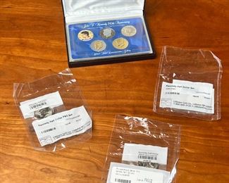 Lot of 11 Kennedy Half Dollar Coins Philadelphia & Denver Enhanced set 	331343