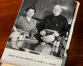 James Beard Signed The Complete Book of Outdoor Cookery by Helen Evans Brown and James A. Beard Cook Book Cookbook 	333361	8.5x5.75x1in