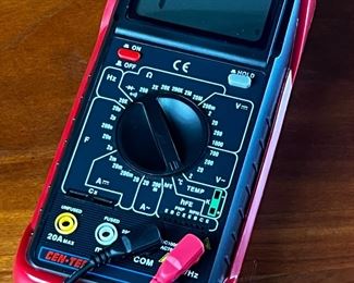 Cen-Tech P37772 Digital Multimeter 11 Function	333373	8x4x2.5in