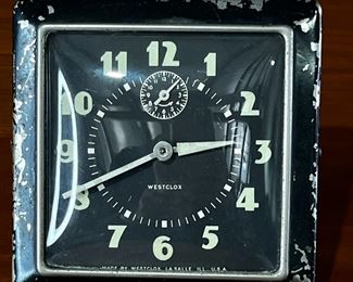 Vintage Westclox Wind Up Alarm Clock	222239	4.5x5x3