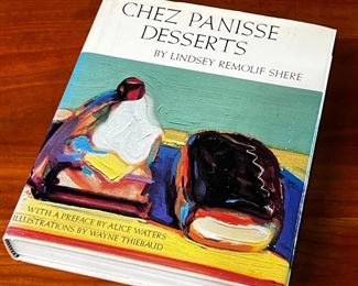 Author Signed Chez Panisse Desserts Cook Book by Lindsey Remolf Shere Cookbook	333356	9.5x7.5x1.5