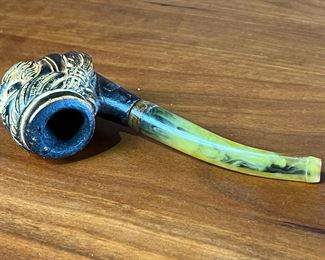 Vintage Carved Meerschaum Tobacco Smoking Pipe	333388	2.25x1.5x5.5