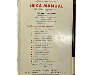 Leica Manual 14th Edition 1961  Book Willard D. Morgan	333449	8.5x5.75in
