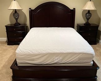 Always had mattress cover on it!! 