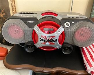 Large boom box-Sony Xplod