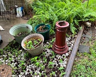 Outdoor items - most behind the house