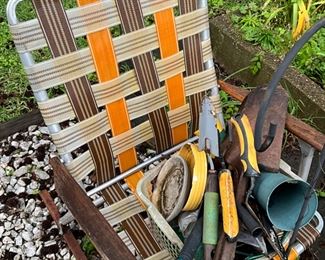 Outdoor items - most behind the house