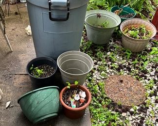 Outdoor items - most behind the house