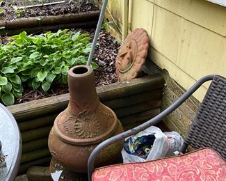 Outdoor items - most behind the house