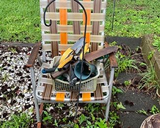 Outdoor items - most behind the house